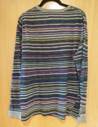 Camiseta Desigual Rayas Hombre Talla L