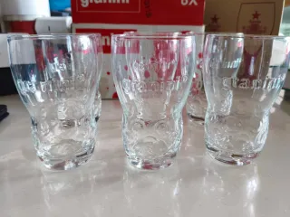 Vasos Granini de cristal