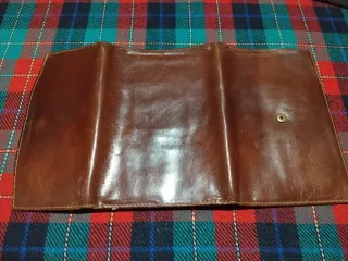 Portafoglio vera pelle vintage uomo donna