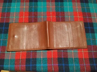 Portafoglio vera pelle vintage uomo donna