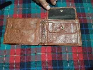 Portafoglio vera pelle vintage uomo donna