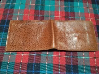 Portafoglio vera pelle vintage uomo donna