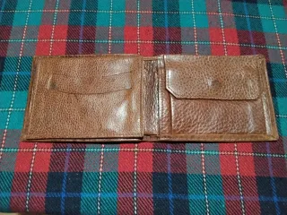 Portafoglio vera pelle vintage uomo donna