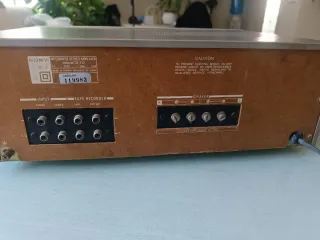 Amplificador Sony TA-212 Integrado Plata