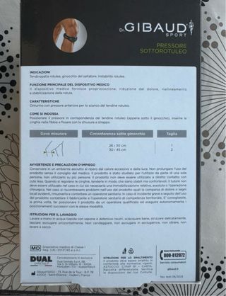 Dr. Gibaud Pressore Sottorotuleo Sport