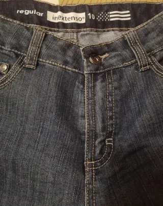 Vaqueros azules niño