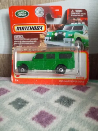 Coche Matchbox Land Rover 1965