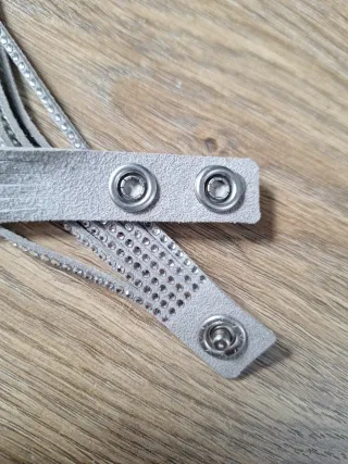 Pulsera Swarovski gris