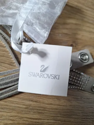 Pulsera Swarovski gris