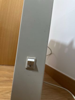 Radiador eléctrico beige enchufable