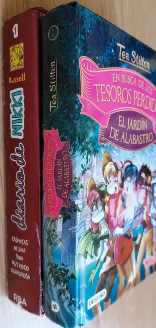 Lote 2 libros infantil