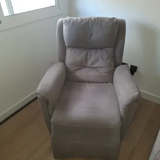 Sillón relax eléctrico gris