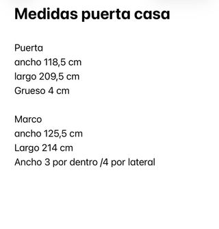 Puerta de seguridad grande