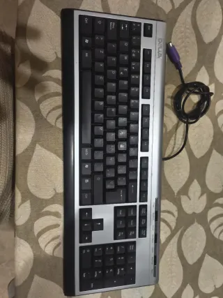 Teclado Delux Negro/Plata