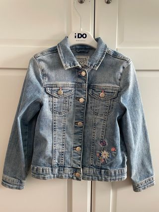 Giubbino jeans bambina 122 cm
