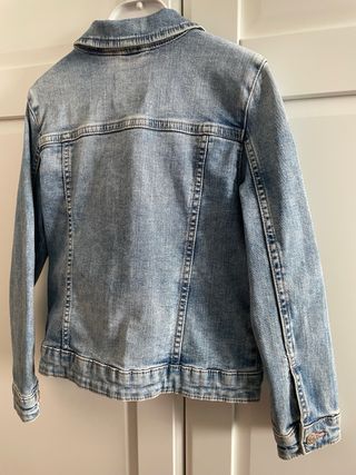 Giubbino jeans bambina 122 cm