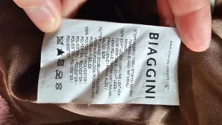 Chaqueta de piel marrón mujer