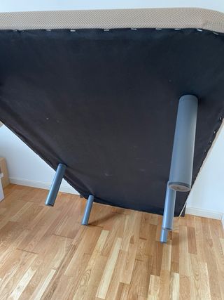 Canapé 95cm con Cabecero Metálico y colchón