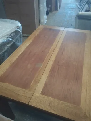 Muebles TV Rústico Mexicano Madera y Cristal