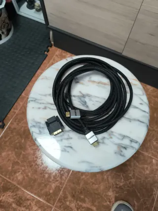 Cable HDMI 5m + Adaptador DVI