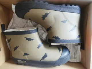 Stivali da acqua per bambini con pipistrelli