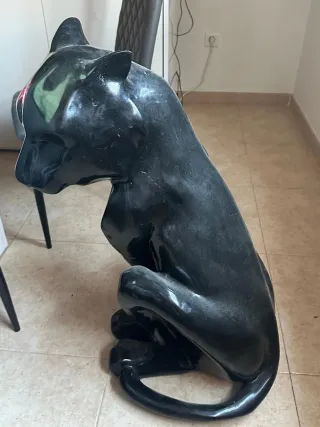 Pantera Negra Escultura Maison du Monde