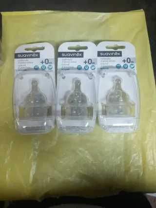 Tetinas Suavinex Redondas 3 Posiciones (3uds)