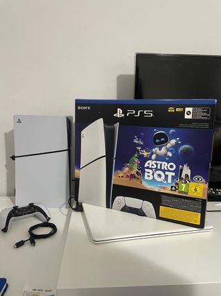 Consola PS5 Slim digital 1TB Blanca
