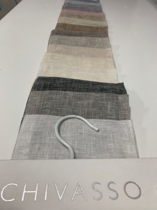 Percha Muestrario Telas Chivasso