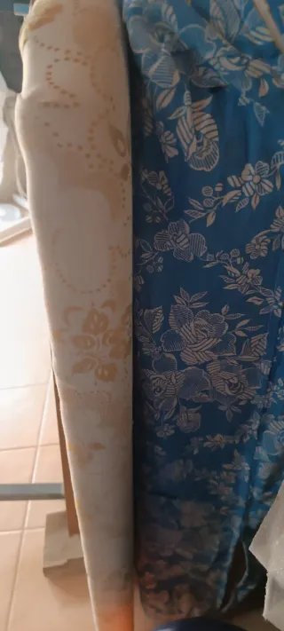 Cabezal madera y forja 90cm + somier+ colchón