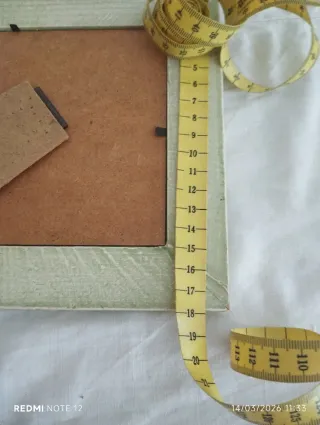 Marco de fotos vintage verde