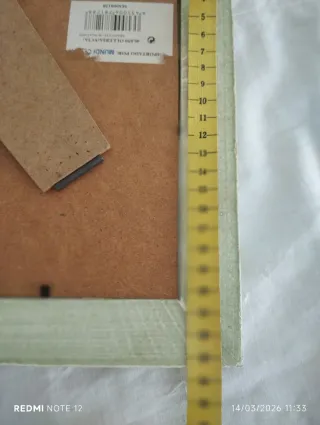 Marco de fotos vintage verde