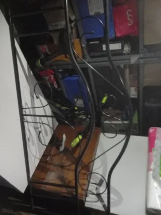 Cabecero forja negro cama 135, casi regalo