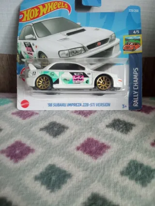 Hot Wheels '98 Subaru Impreza 22B-STI. Th