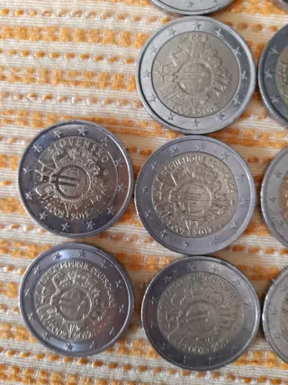 Lote 10 conmemorativas