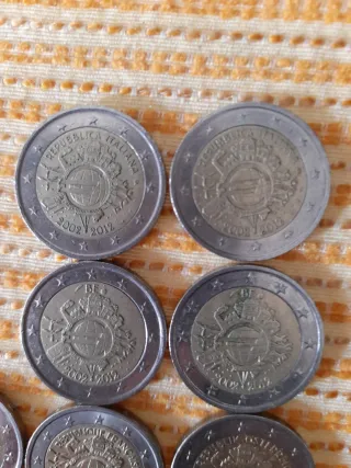 Lote 10 conmemorativas