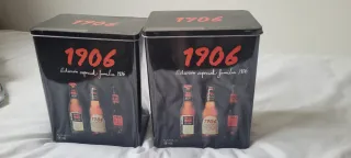 Lata da collezione di birre di diverse marche