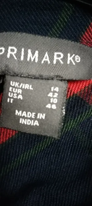 Camisa de cuadros Primark mujer