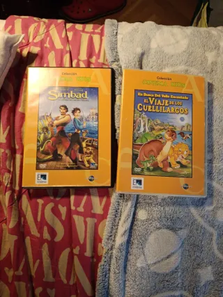 Lote 8 DVDs Disney Infantiles Español