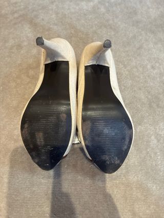 Zapatos Betties Beige y Marrón Talla 38