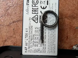 MikroTik hAP ac3 LTE6 kit Router eSIM