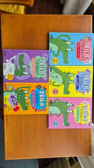 Colección de libros drila cocodrila