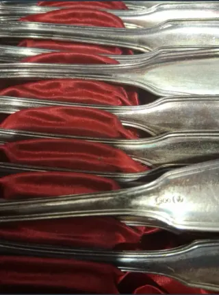 Cubiertos de Plata 408g