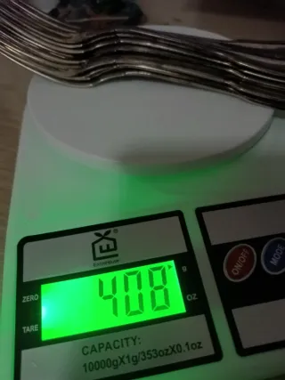 Cubiertos de Plata 408g