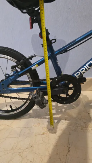 Bicicleta infantil ligera 16” Pride aluminio  3-6
