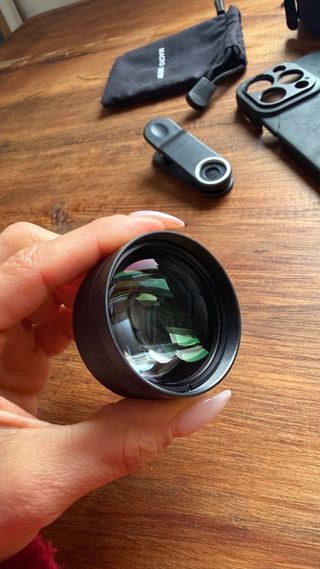 Lente Macro 100mm Sandmarc para iPhone