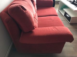 Sofá de 3 Plazas Rojo