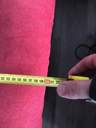 Sofá de 3 Plazas Rojo