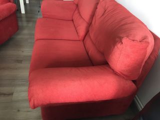 Sofá de 3 Plazas Rojo