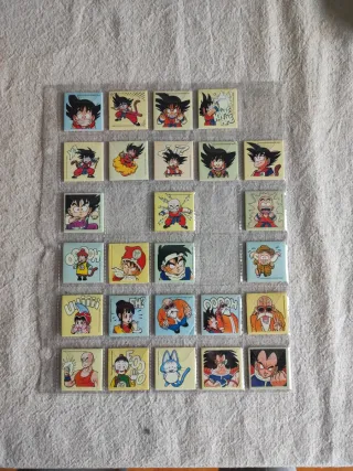 Cuadraditos matutano dragón ball